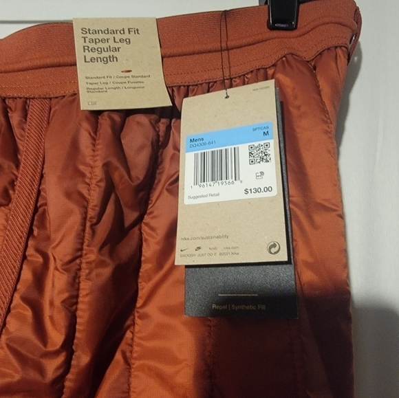 Nike Sportswear Men's Tech Pack Therma Fit Pants Brown Size Medium DQ4306-641 - Picture 4 of 7